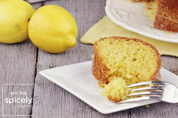 Chai Infused Lemon Cake