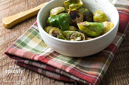 Sumac Roasted Brussels Sprouts