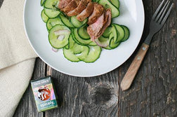 Thai-Inspired Cucumber Salad & Tri-Tip