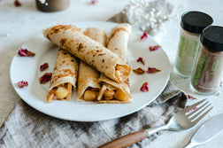 Crepes with Apple Jam