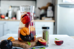 Summer Stone Fruit & Herb Sangria