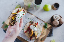 Summer Vegetable Fajitas