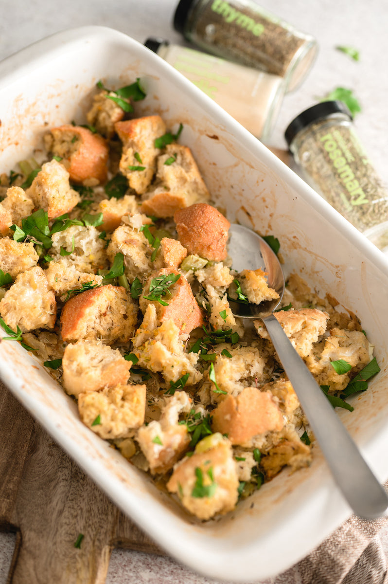 Herbed Sourdough Bread Stuffing