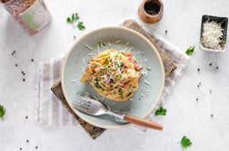 Artichoke Carbonara Pasta