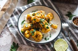 Grilled Shrimp with Turmeric Citrus Mojo Sauce