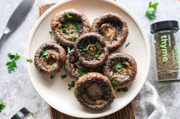 Oven Roasted Garlic Butter Mushrooms