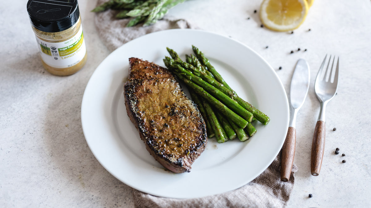 Lemon Pepper Denver Steak