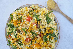 Roasted Corn Orzo Pasta Salad