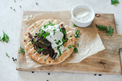 Mushroom Shawarma