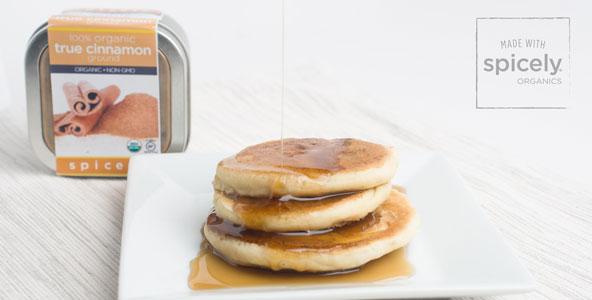 Gluten-Free Cinnamon Pancakes
