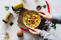 Winter Squash & Mushroom Curry