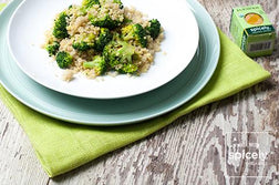 Turmeric Coconut Quinoa with Broccoli