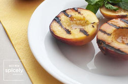 Grilled & Spiced Peaches