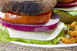 Grilled Portobello Mushroom Burgers