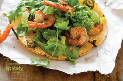 Grilled Shrimp Tostadas