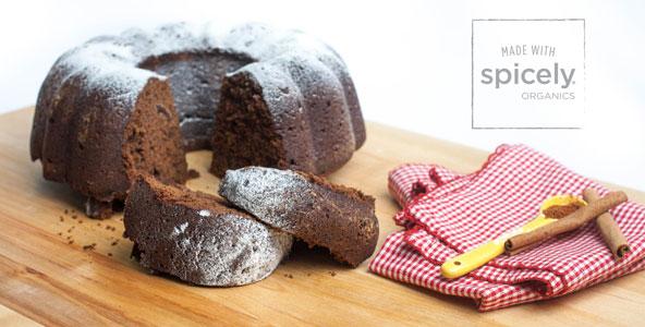 Chocolate Chunk Gingerbread Cake