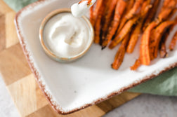Zaatar Spiced Carrot Chips