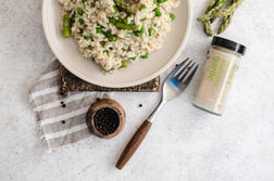 Spring Risotto w/ Peas and Asparagus