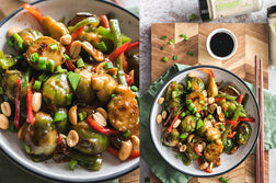 Spicely Organics Kung Pao Brussels Sprouts