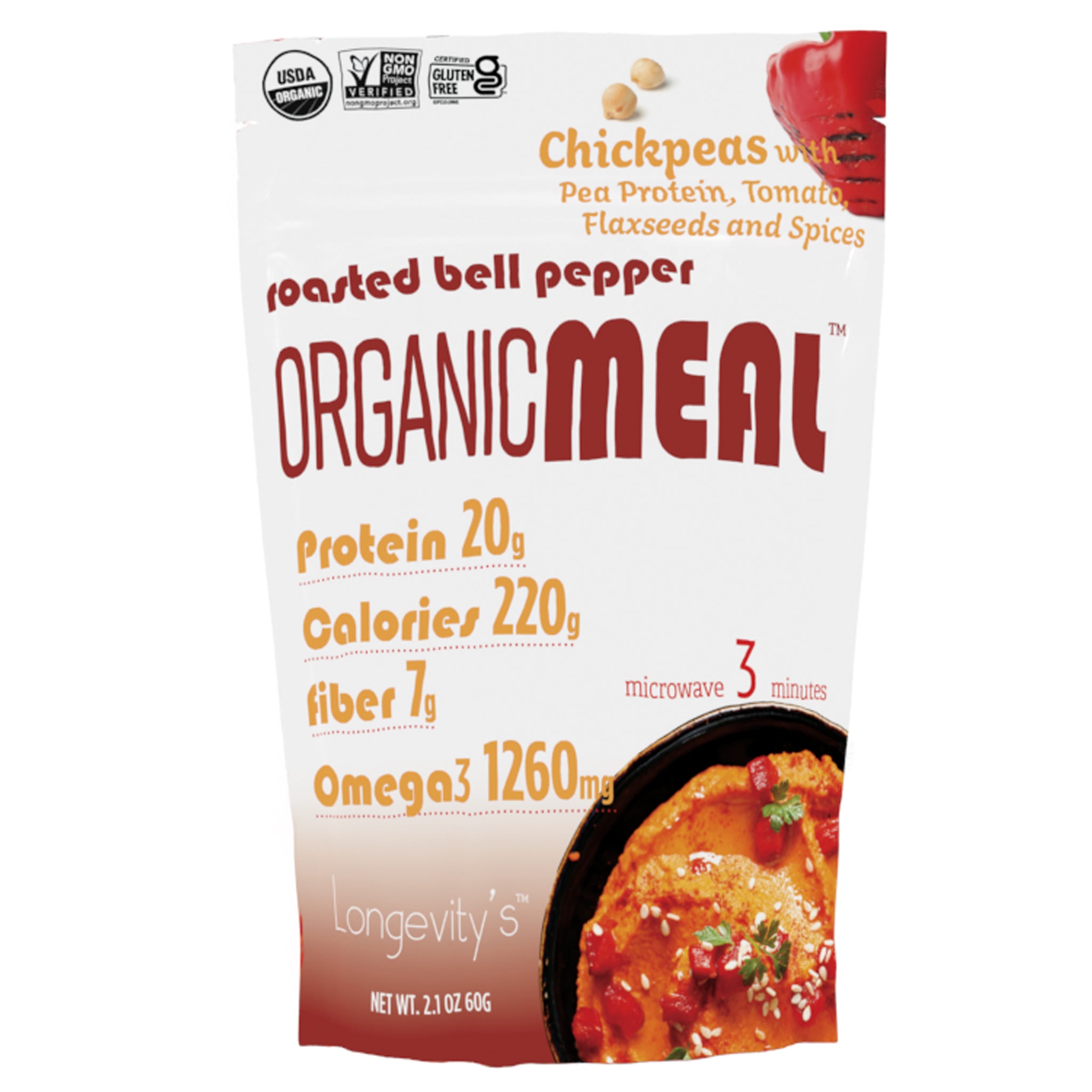 ORGANICMEAL: ROASTED BELL PEPPER