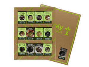 Traditional Holiday: Spicely Organics 12PK Ecobox Gift Set- Organic & Gluten Free