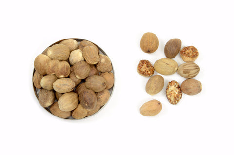 Organic Nutmeg, Whole - Spicely Organics
 - 1