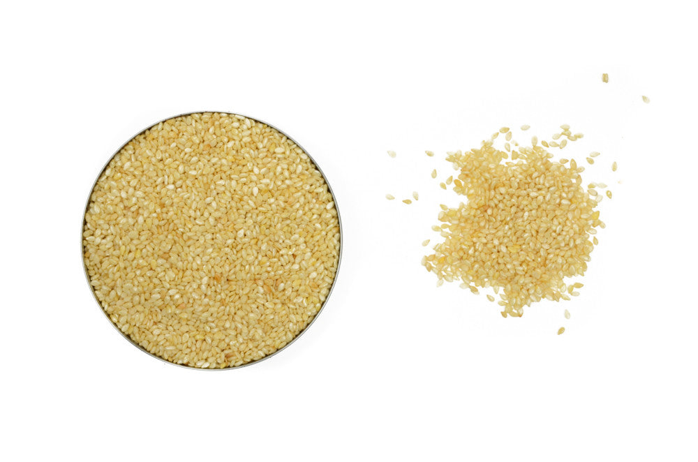 Organic Sesame Seeds White - Spicely Organics
 - 1