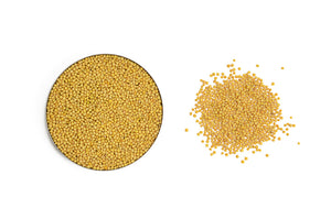 Organic Mustard Seeds Yellow - Spicely Organics
 - 1